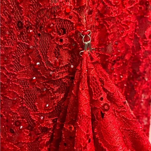 Jovani Red Prom Dress - Picture 5 of 7